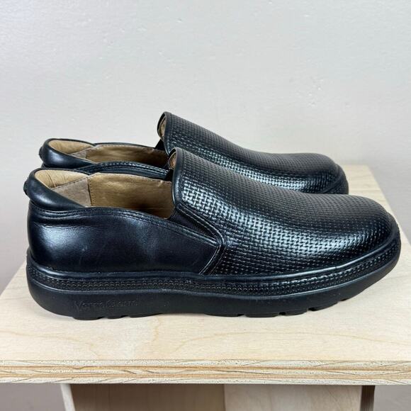 NWOB Gravity Defyer Women's G-Defy Ashanti Flats Loafer Slip On Black Leather 7M - Picture 5 of 9